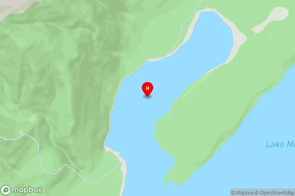 Rodger Inlet,Southland Area Map