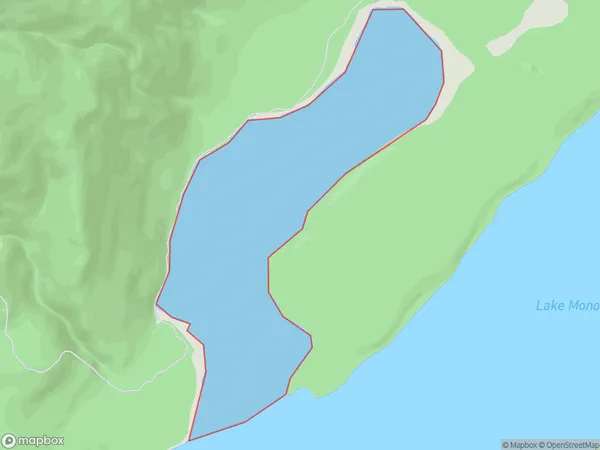 Rodger Inlet, Southland Polygon Area Map