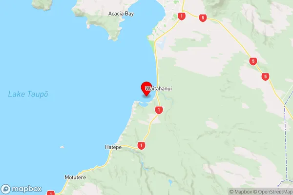 Rotongaio Bay,Waikato Region Map