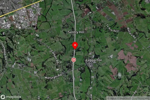 Lepperton,Taranaki Satellite Map