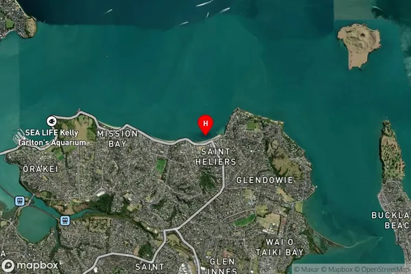 Saint Heliers Bay,Auckland Satellite Map