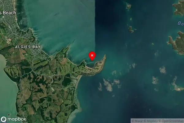 Scandretts Bay,Auckland Satellite Map