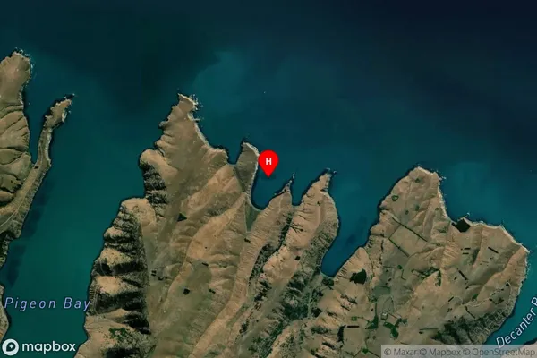 Scrubby Bay,Canterbury Satellite Map