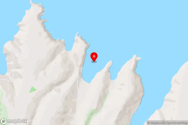 Scrubby Bay,Canterbury Area Map