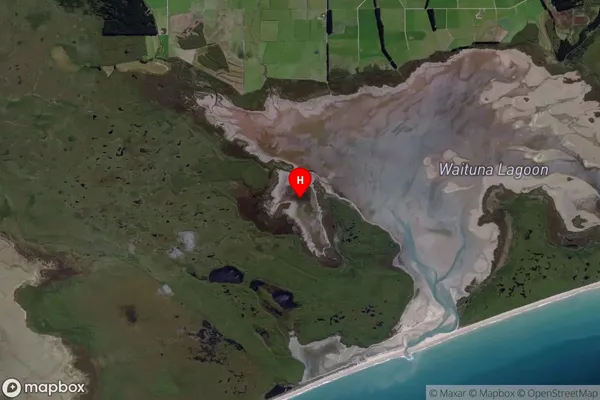Shand Bay,Southland Satellite Map