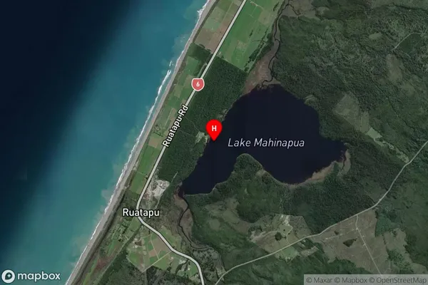 Shanghai Bay,West Coast Satellite Map