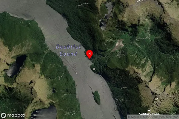 Shelter Cove,Southland Satellite Map