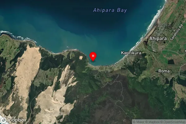 Te Kohanga / Shipwreck Bay,Northland Satellite Map