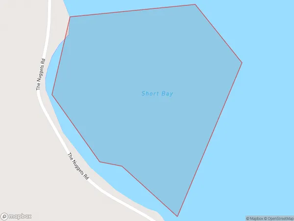 Short Bay, Otago Polygon Area Map