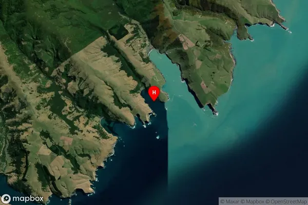 Sleepy Bay,Canterbury Satellite Map