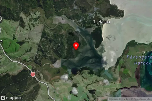 Snipe Bay,Northland Satellite Map