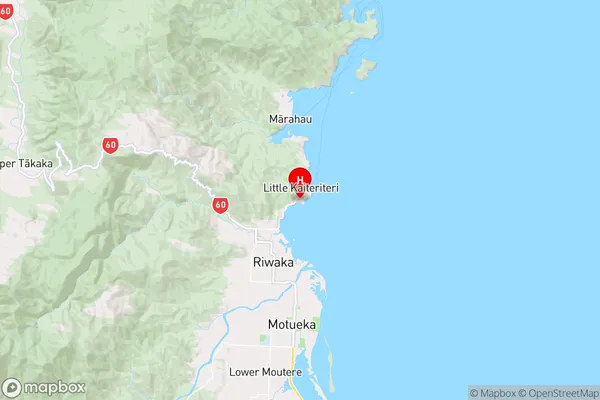 Stephens Bay,Tasman Region Map