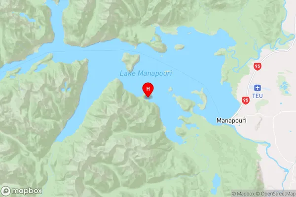 Stockyard Cove,Southland Region Map