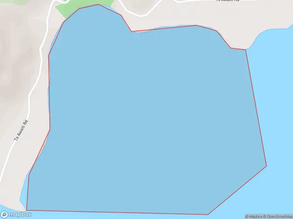 Stony Bay, Otago Polygon Area Map