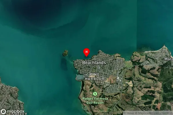 Sunkist Bay,Auckland Satellite Map