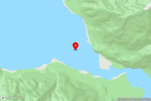 Te Hapua / Sutherland Sound,Southland Area Map
