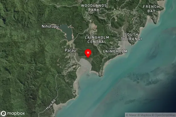 Symonds Bay,Auckland Satellite Map