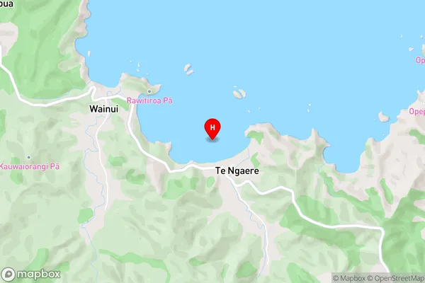 Taiaue Bay,Northland Area Map