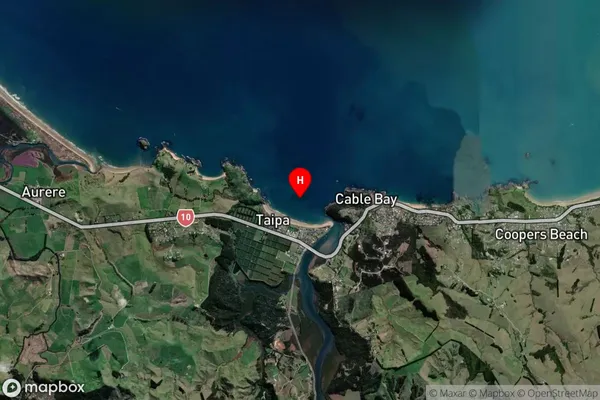 Taipa Bay,Northland Satellite Map