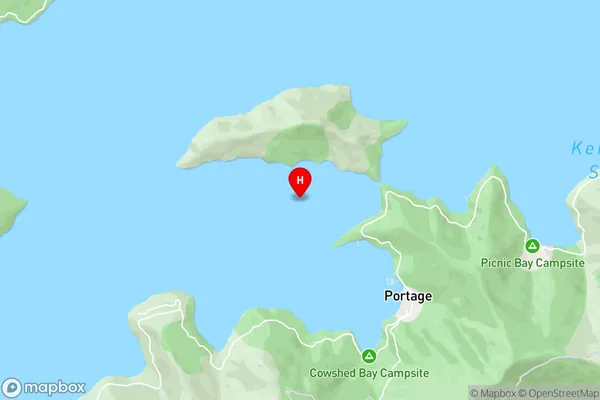 Take in Bay,Marlborough Area Map