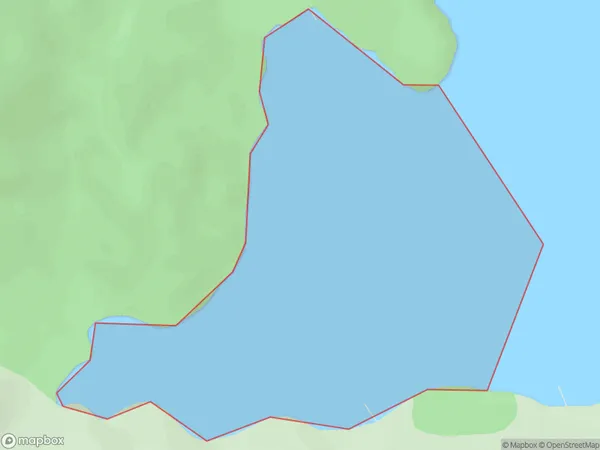 Tamuakawawe Bay, Marlborough Polygon Area Map
