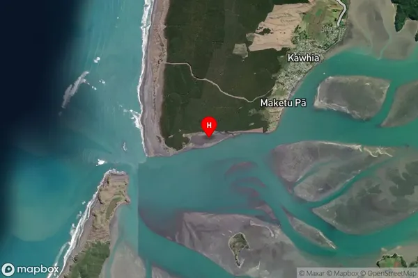 Te Ariaotewiwini Inlet,Waikato Satellite Map