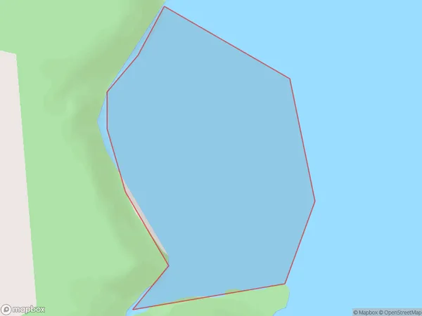 Te Awaroa Bay, Waikato Polygon Area Map