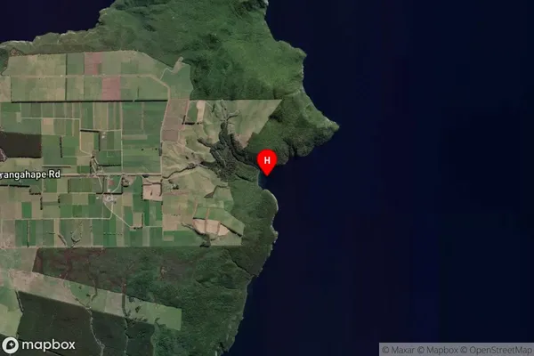 Te Hapua Bay,Waikato Satellite Map