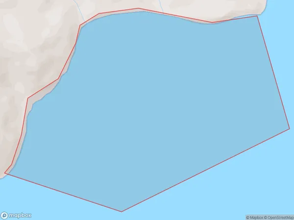 Te Ikaarongamai Bay, Gisborne Polygon Area Map