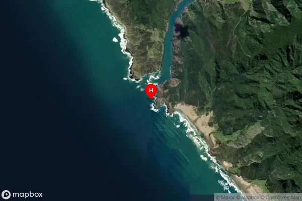 Te Kirikiri Bay,Northland Satellite Map