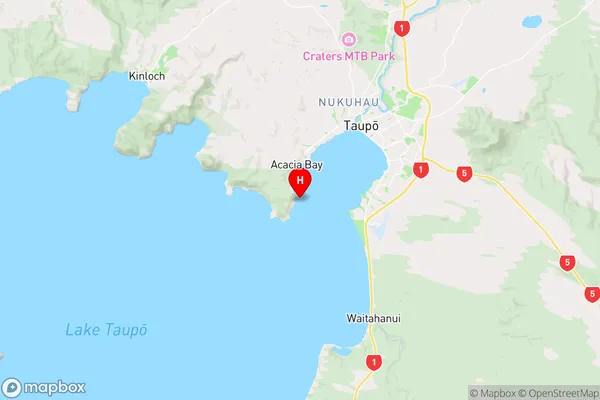 Te Kumi Bay,Waikato Region Map