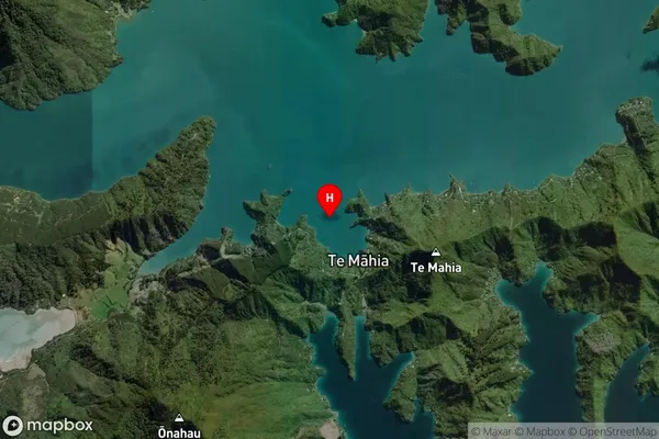 Te Mahia Bay,Marlborough Satellite Map