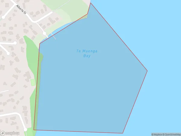 ZipCode 3351 Map for Te Moenga Bay