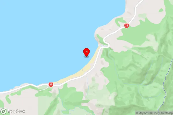Te Rangiharu Bay,Bay of Plenty Area Map
