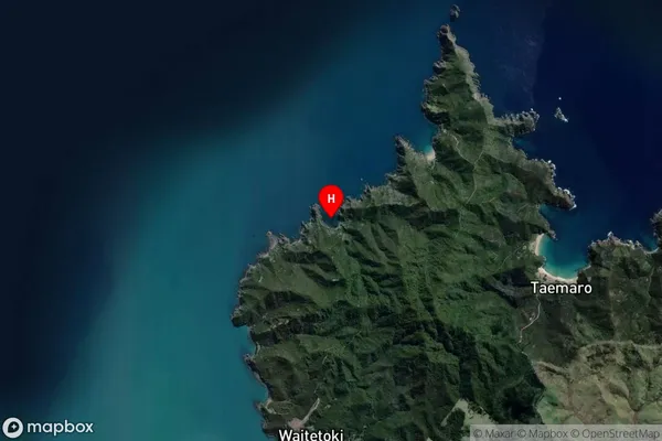 Te Reinga Bay,Northland Satellite Map