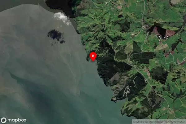 Te Ruruku Bay,Northland Satellite Map