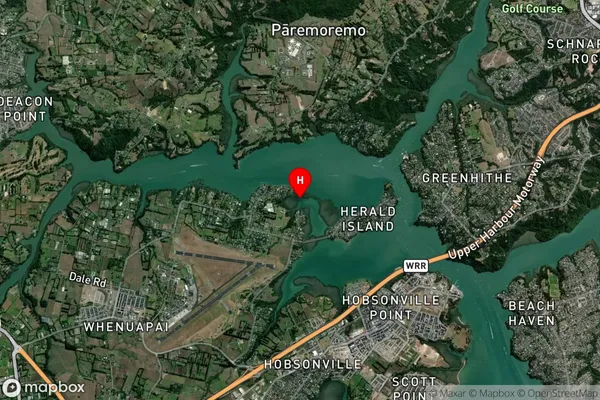 Te Turerenga Inlet,Auckland Satellite Map