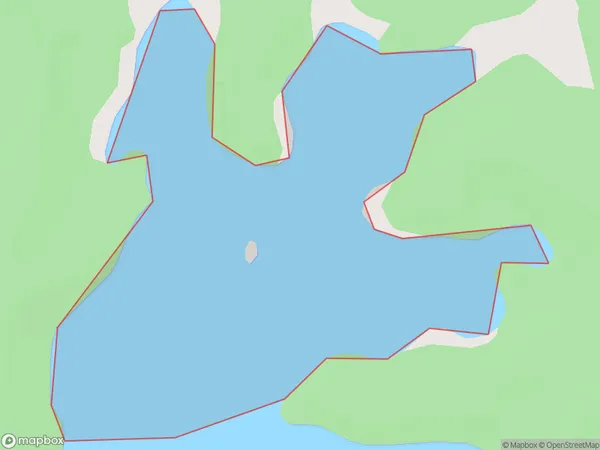 Te Waite Bay, Northland Polygon Area Map