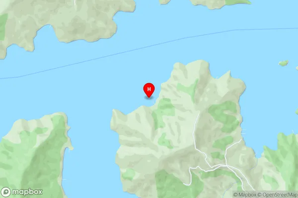 Te Weka Bay,Marlborough Area Map