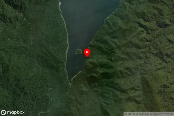 Teal Bay,Southland Satellite Map