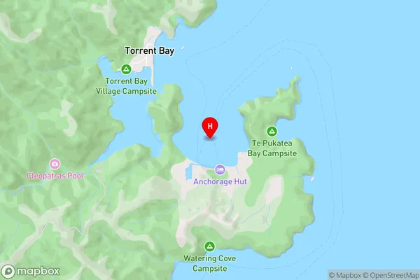 The Anchorage,Tasman Area Map
