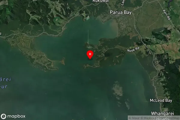 The Nook,Northland Satellite Map