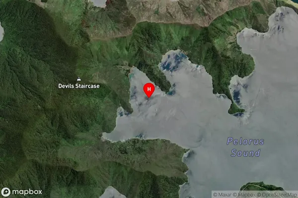 Tiraora Bay,Marlborough Satellite Map