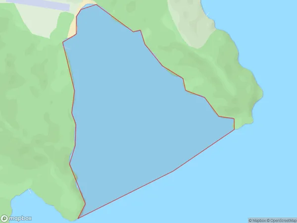 Tiraora Bay, Marlborough Polygon Area Map