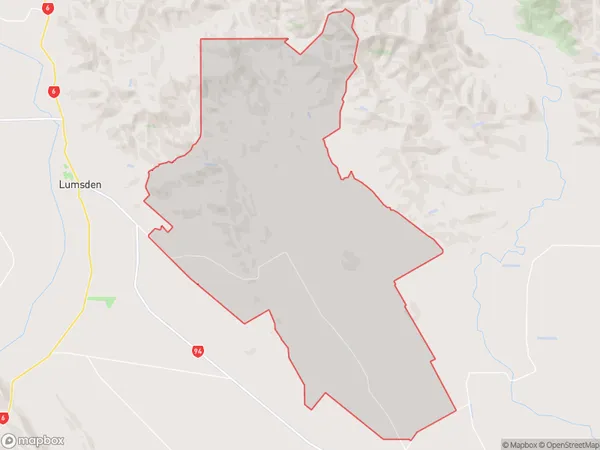 Longridge North, Southland Polygon Area Map