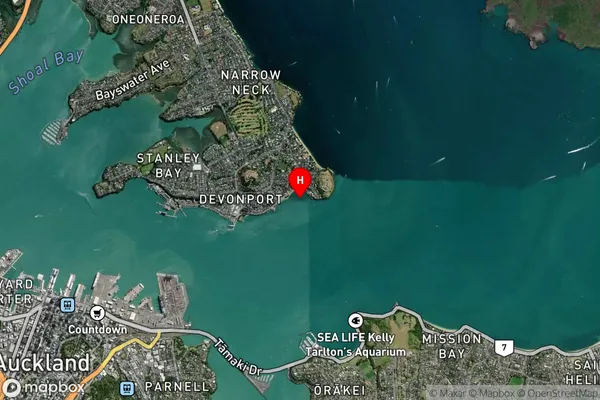 Torpedo Bay,Auckland Satellite Map