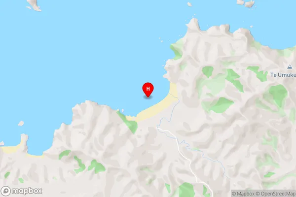 Tupou Bay,Northland Area Map