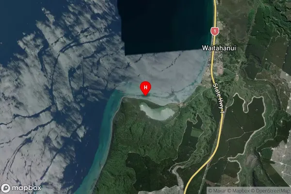 Tutemohuta Bay,Waikato Satellite Map