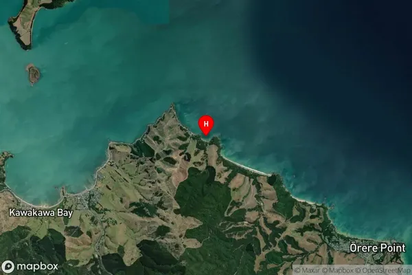 Tuturau Bay,Auckland Satellite Map