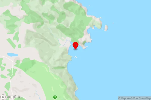 Waiaua Bay,Northland Area Map